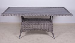 Стол прямоугольный, столешница ДПК, коллекция Крит