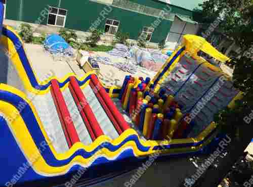 Коммерческая надувная полоса препятствий "Зона экстрима" 20,5*5*4,5 м