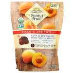Sunny Fruit, органические курага, 5 порционных пакетиков по 50 г (1,76 унции)