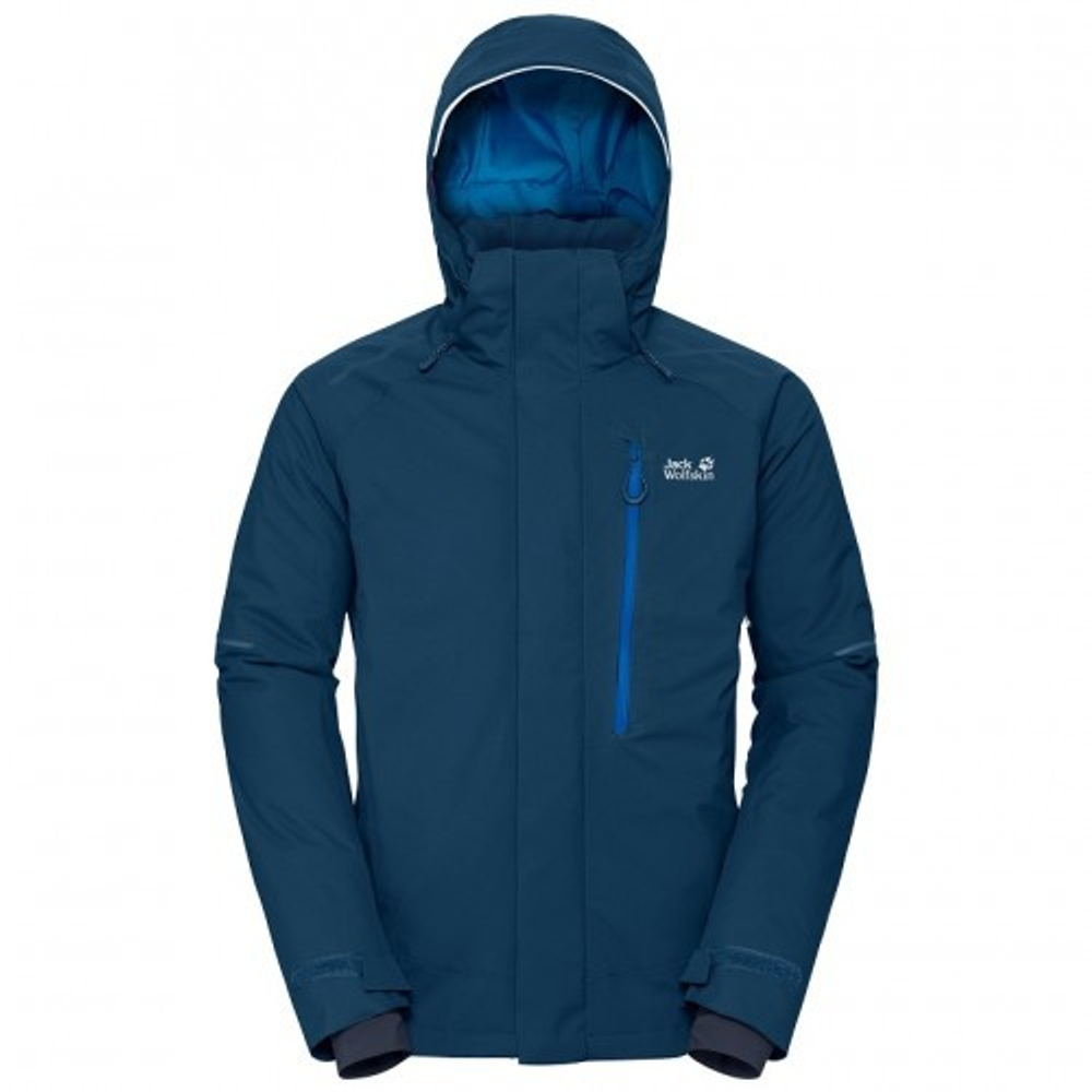 JACK WOLFSKIN куртка горнолыжная  EXOLIGHT ICY JACKET MEN 11340 poseidon blue