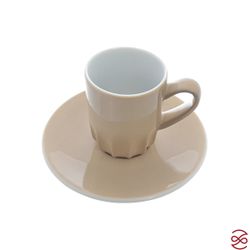 Чашка+блюдце для эспрессо миндаль Benedikt Ribby 80 мл