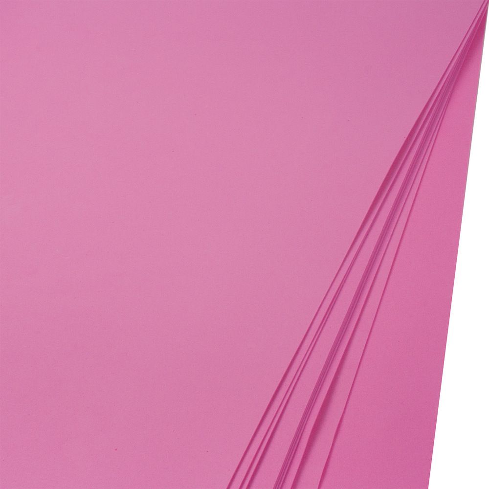Фоамиран лист 60*70/10шт РОЗОВЫЙ