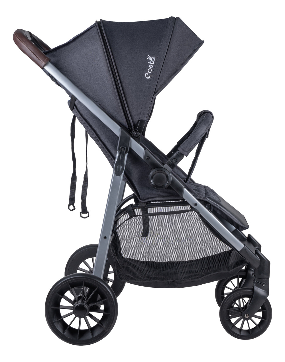 Коляска детская прогулочная COSTA Jenny + Стальной серый Артикул: JE-013