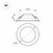 Встраиваемый светодиодный светильник Arlight IM-Cyclone-R145-14W White6000 023203(1)