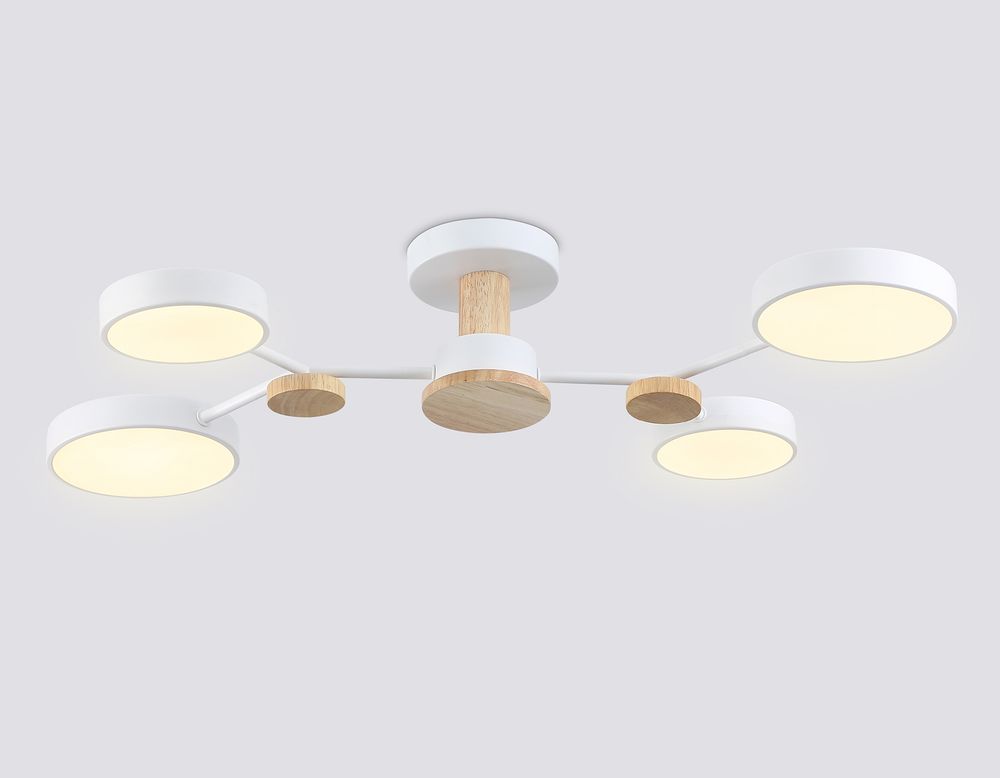 Ambrella Люстра светодиодная на штанге LineTech FL4858