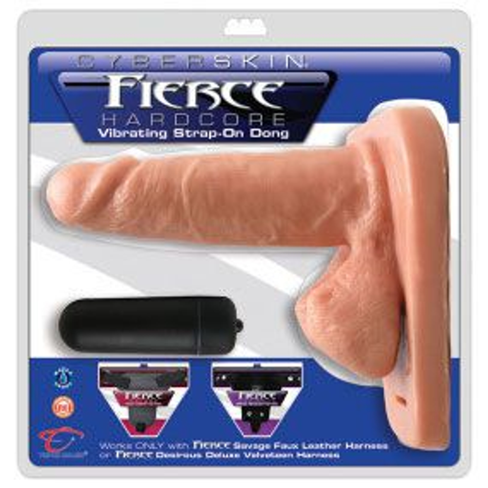 Реалистичный страпон Fierge Hardcore без трусиков - 15.25 см. (Цвет: телесный)