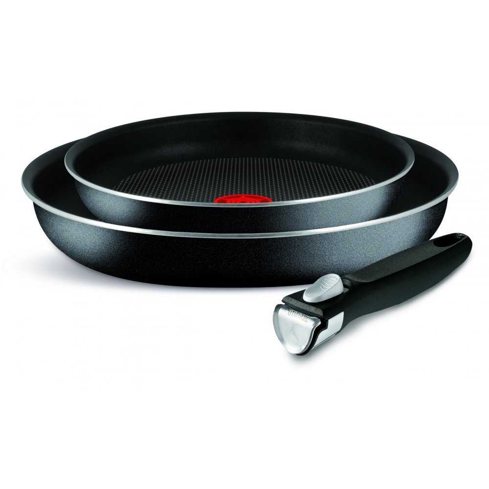 Набор посуды Tefal Ingenio Black 3 3 предмета 22/26см 04131810