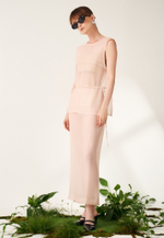 Юбка карандаш из органзы