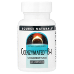 Source Naturals, Coenzymated™, витамин B1, 60 пастилок (13 мг в 1 пастилке)