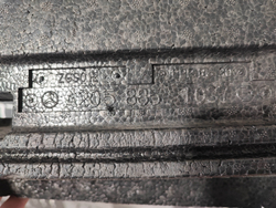 Абсорбер переднего бампера Mercedes C-Class (W205) 14-18 Б/У Оригинал A2058851037