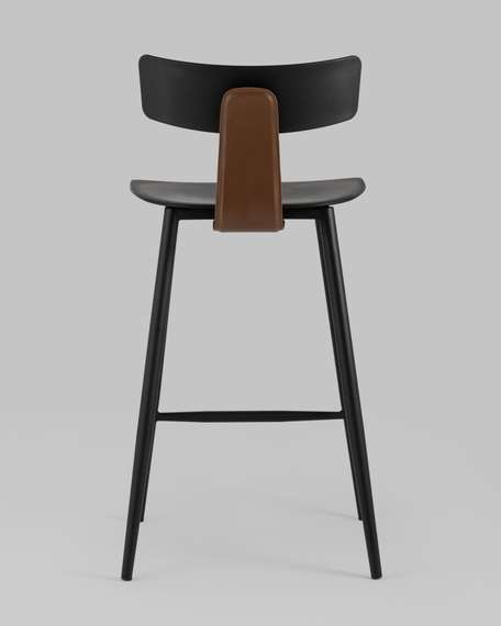 Полубарный стул Ant черный