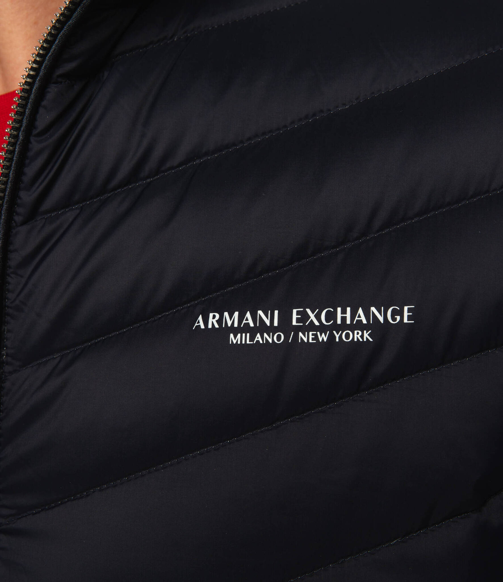 пуховая куртка Armani Exchange - темно-синий(8NZB52 ZNW3Z)