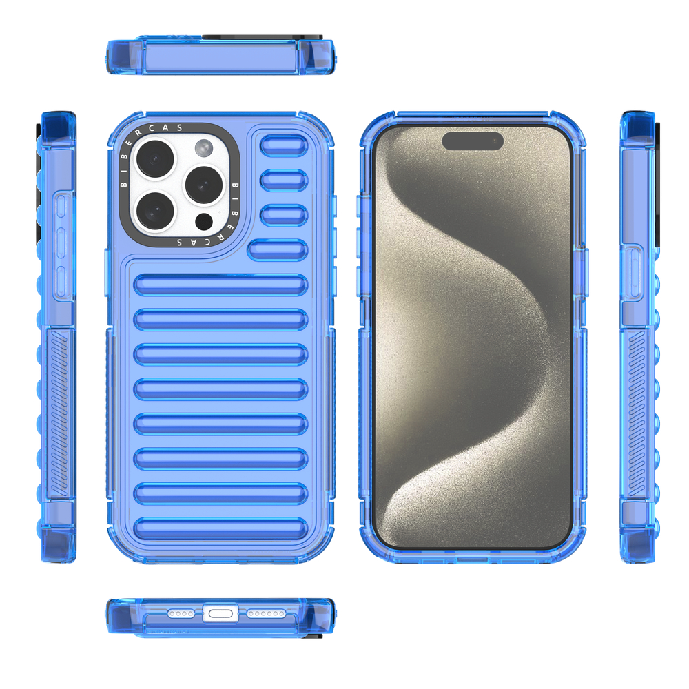 Противоударный прозрачный чехол Ridge Case для iPhone 15 Pro Max