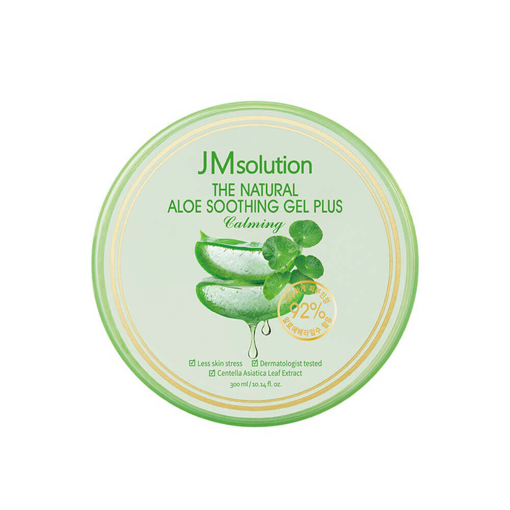 JMsolution Успокаивающий гель с алоэ и центеллой  The Natural Aloe Soothing Gel Plus Calming