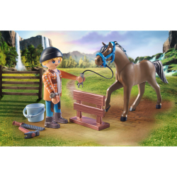 Playmobil - Лошади водопада Кузнец Ben и конь Achilles 71357