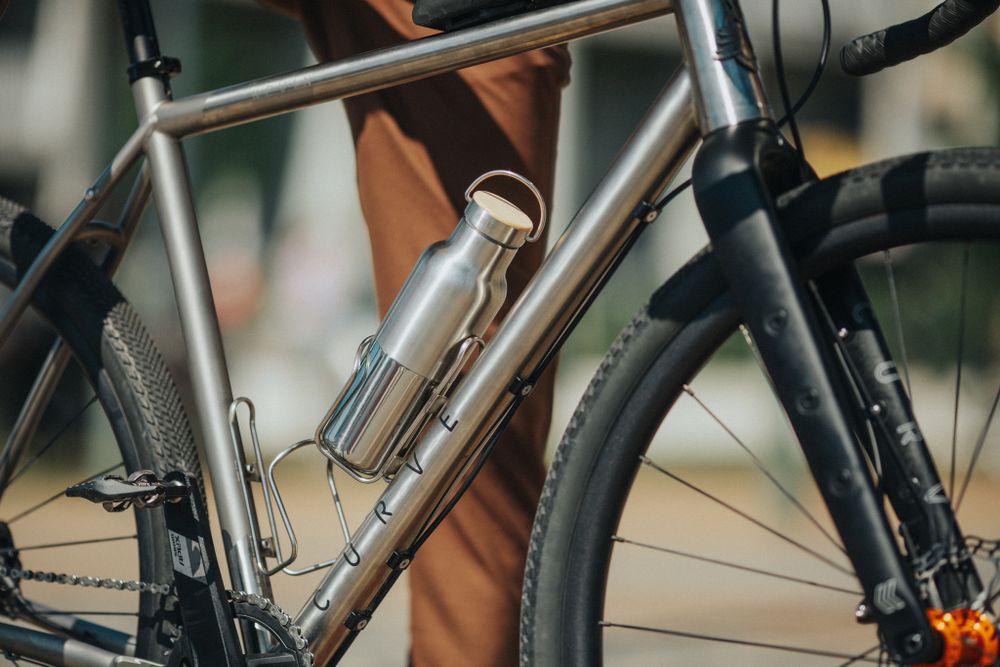 Термобутылка Klean Kanteen Rise Reflect 16oz (473 мл) Brushed Stainless