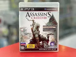PS3 Assassins Creed III / 3 Б/У BLES-01669 (Полностью на русском языке)