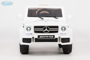 Детский Электромобиль BARTY Mercedes-Benz G63 AMG (12V/10ah) Tuning (HAL168) белый