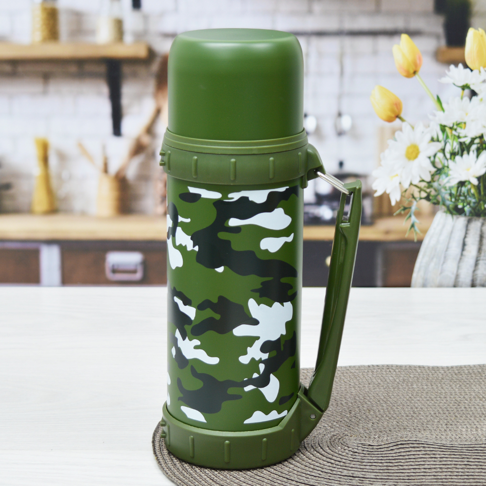 Термос 1,2л нерж "Military"