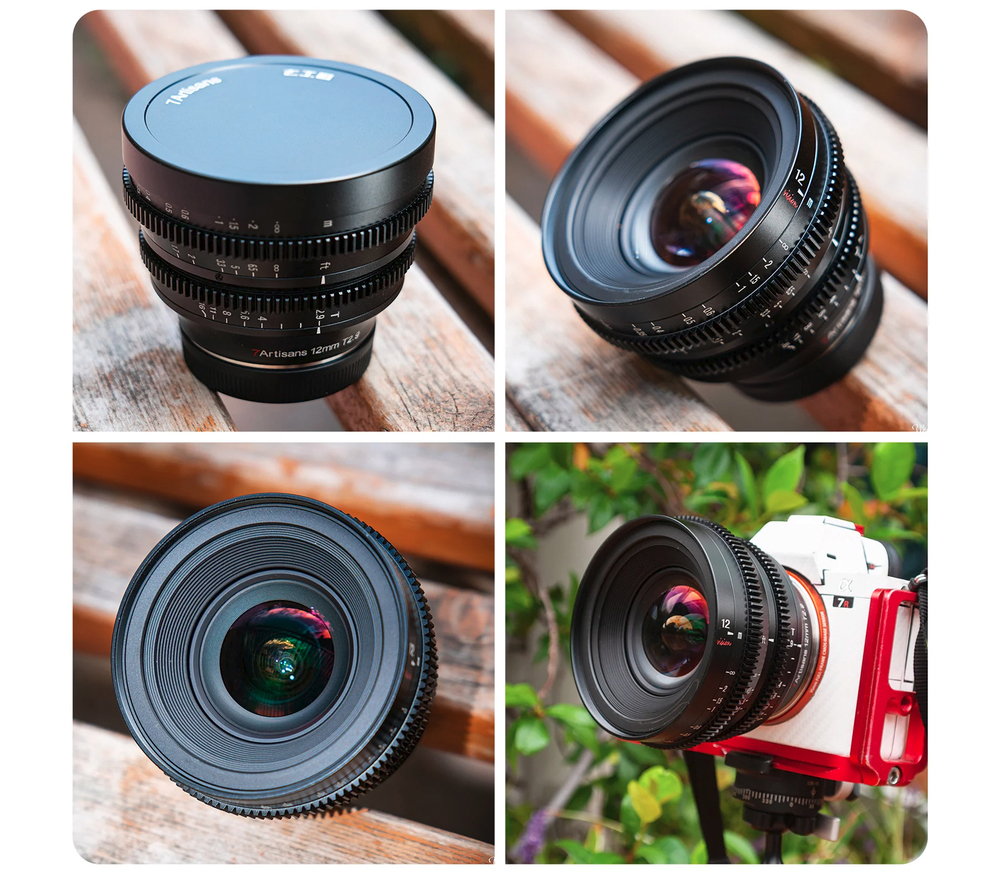 Объектив 7Artisans 12mm T2.9 Sony E