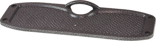 Накладка на транец внутренняя,черная алюминиевая