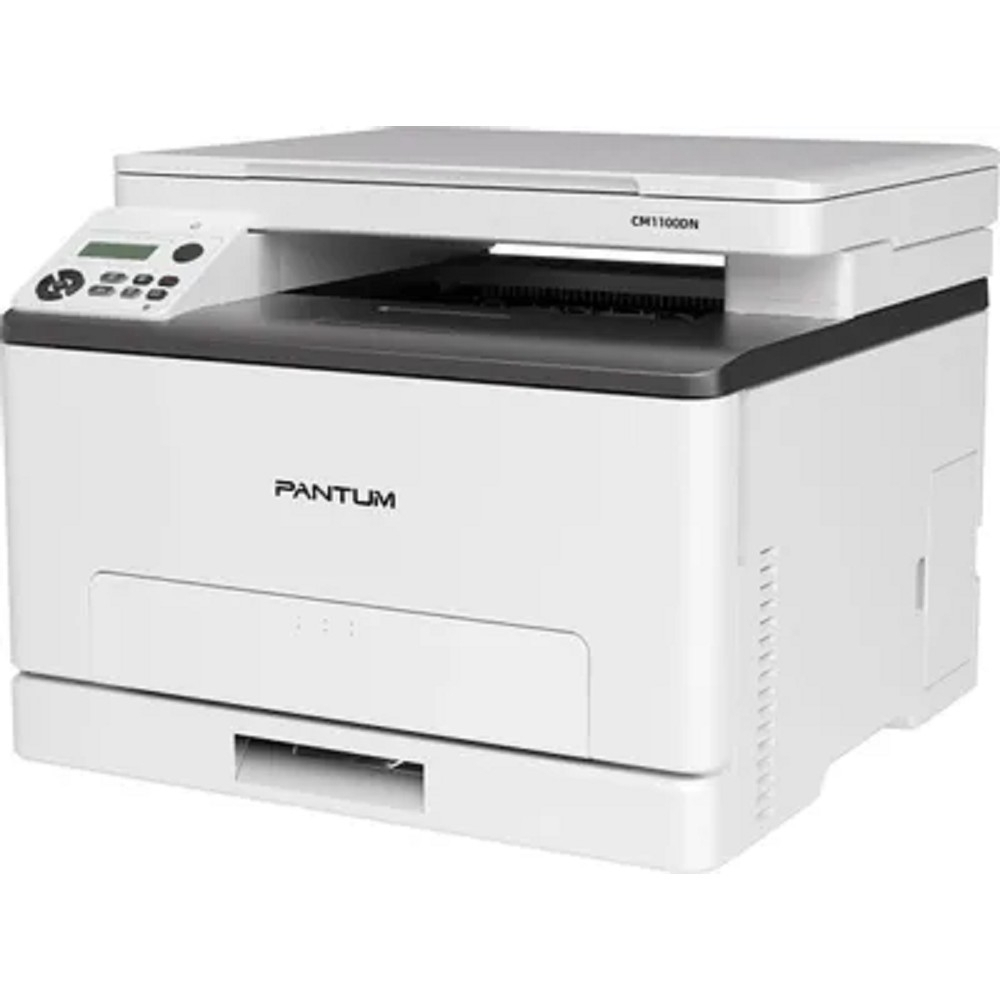 МФУ Pantum CM1100DN МФУ, Лазерное цветное, P / C / S, A4, 18 стр / мин, 1200x600 dpi, 1 GB RAM, Duplex, paper tray 250 pages, USB, LAN, start. cartridge 1000 / 700 pages