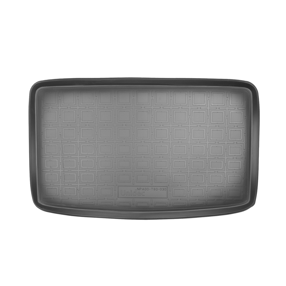 Коврик в багажник Norplast/Unidec для Volkswagen Sharan II (2010-) Черный,сложенный 3 ряд, полиуретан, арт.NPA00-T80-030-2