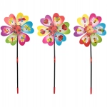 Ветрячок «Летняя полянка» d-22 см, 50 см, в ассортименте