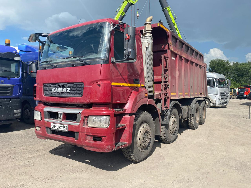 КамАЗ 65801 8x4 Самосвал 65801-T5 (Дизельный, 12,0 л, 428 л.с., МТ)