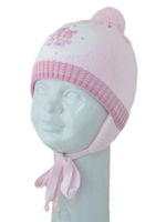 Шапка детская SELFIE CZd 1 POINTE ACR-Н (на подкладке) пастельно-розовый р-р 46-48
