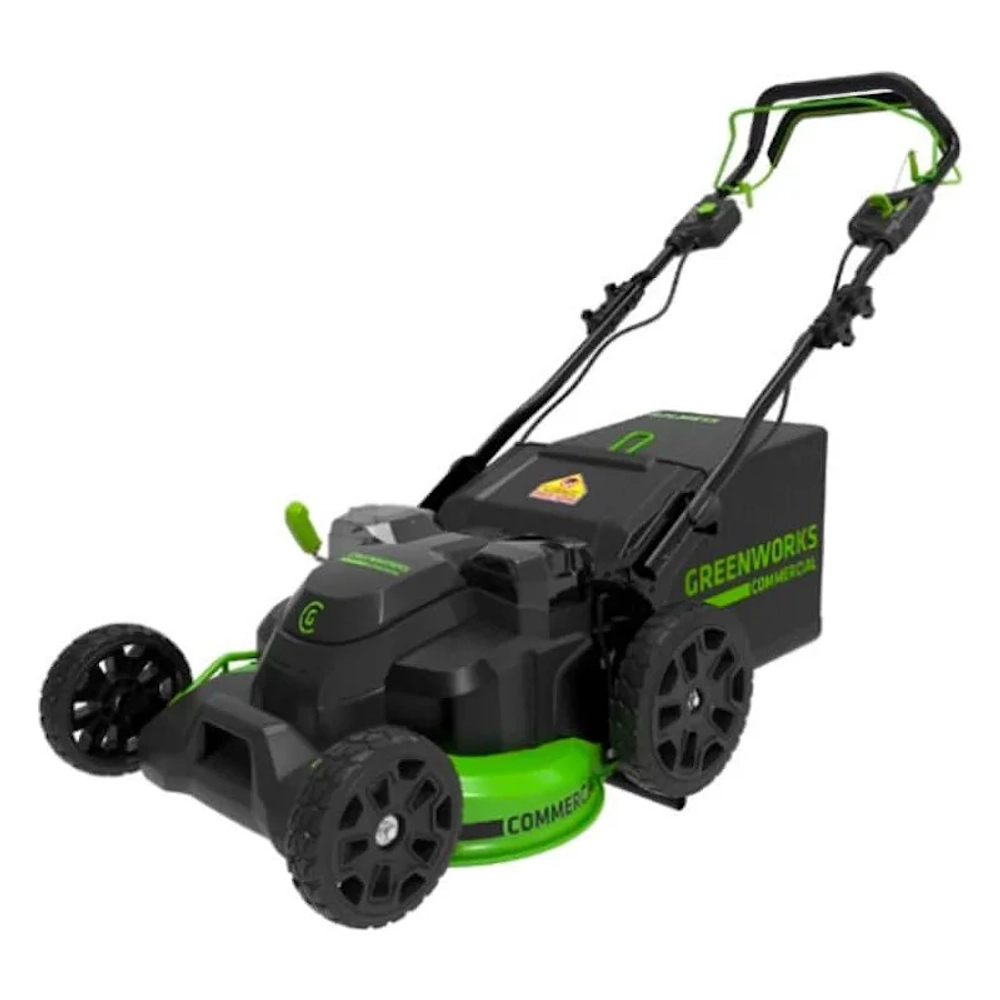 Аккумуляторная газонокосилка Greenworks GC82LM61SK8 82В (1 x 8 Ач, ЗУ) нож 43 см, 2515607U8