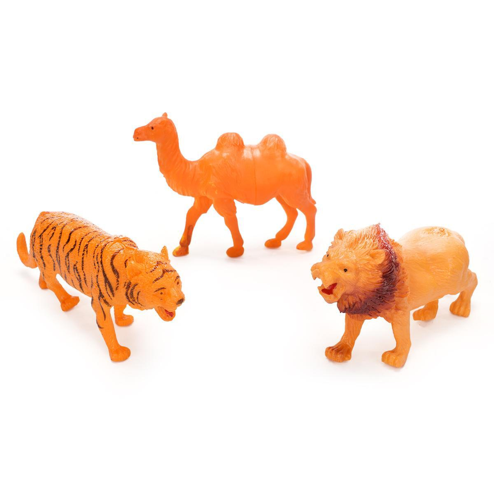 Набор диких животных 8шт, пакет YL1328-43
