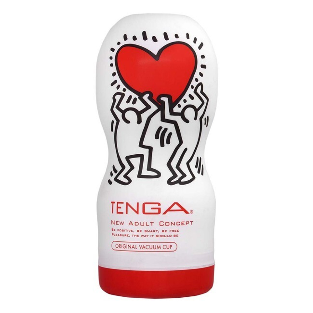 Мастурбатор TENGA & Keith Haring Deep Throat (глубокая глотка)