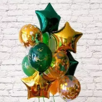 фонтан из шаров на 23 февраля №5