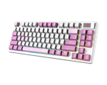 Игровая Клавиатура MSI FORGE GK600 TKL W VIOLET RU, Механическая/WIFI/BT/USB2.0/RGB/83кл/1.8м VIOLET