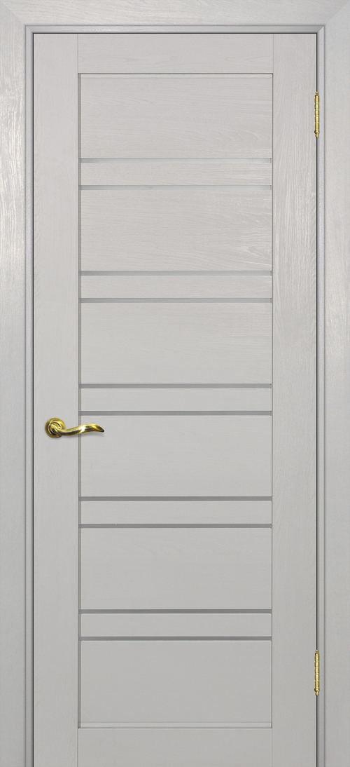 Дверь PSU-46 / Цвет Лунное дерево / белый сатинат / Двери PROFILO PORTE