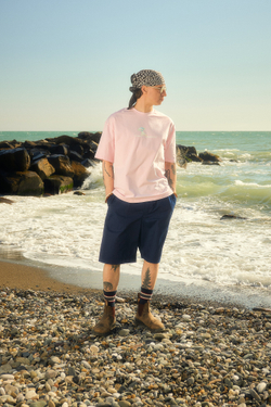 Футболка Called a Garment Flying Saucer T-Shirt "Light Pink"