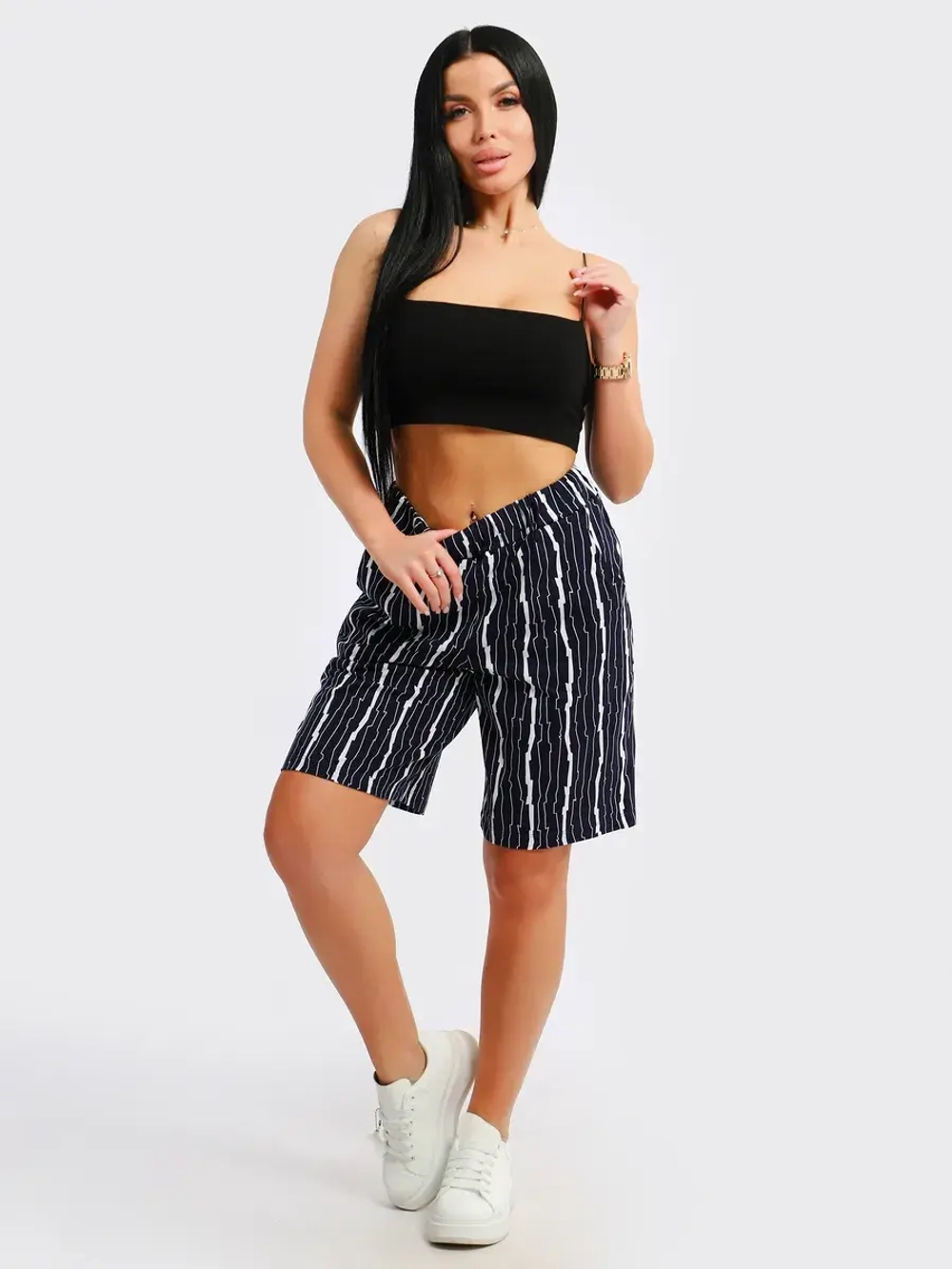 Шорты женские большие размеры