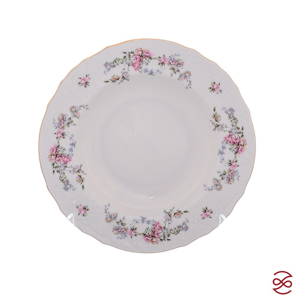 Столовый сервиз на 6 персон Bernadotte Дикая роза золото 27 предметов