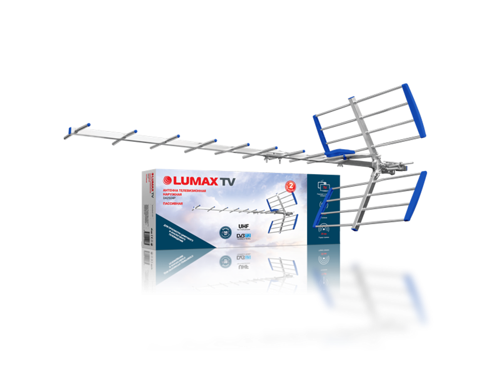 Антенна LUMAX DA2504P 21-60 к./ 10,0 дБ