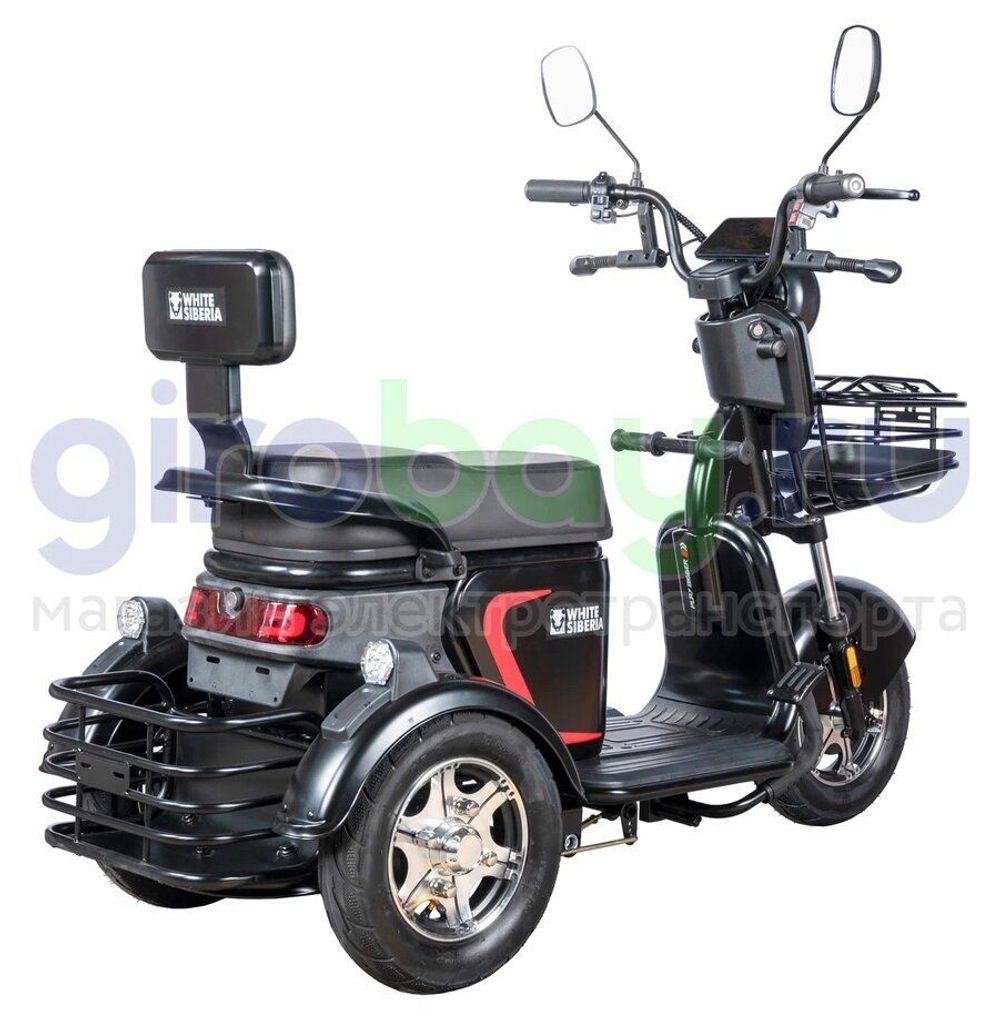 Электроскутер WHITE SIBERIA SIBTRIKE L 2000W фото 2 фото №4