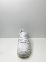 Кеды K15 комбинированные с круглыми шнурками\Белый интернет-магазин