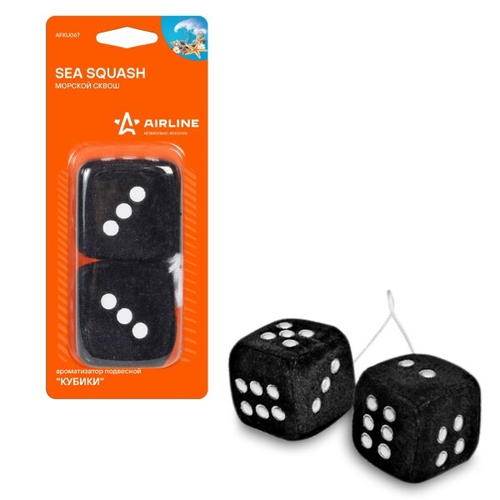 Ароматизатор подвесной  Кубики  Морской сквош (AIRLINE)