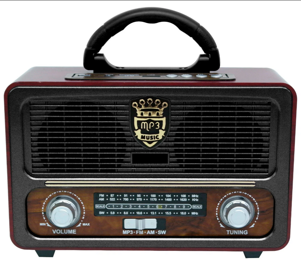 Радиоприемник Meier M-111BT (Bluetooth+ МР3 плеер) Retro