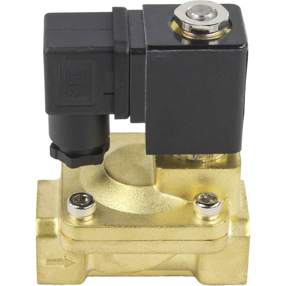 Two way normally closed indirect acting electric solenoid valve Elephant VS2W-400N-PU-NC G NBR 110/220V, body material - brass, seal - NBR