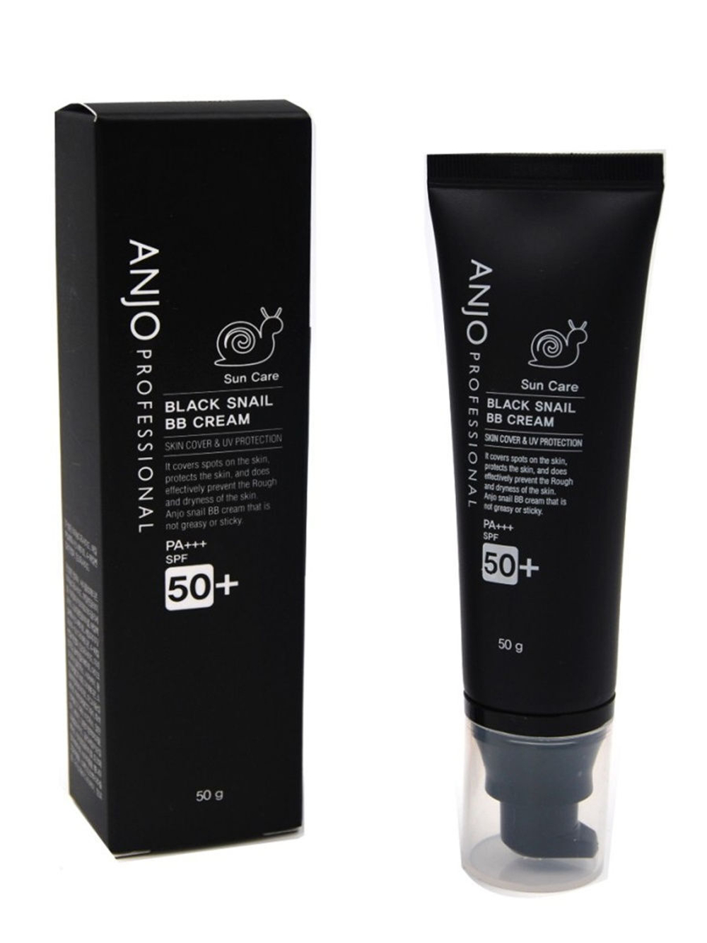 Anjo Professional BB Cream Black Snail ББ-крем для лица с экстрактом улитки, 50 гр