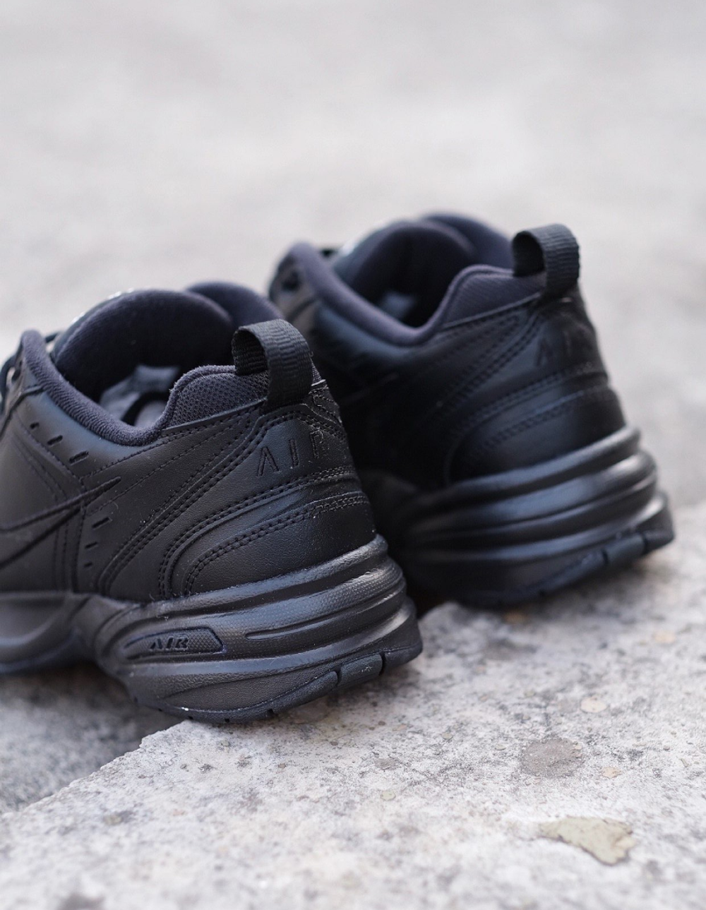 Nike Air Monarch IV Black 415445 001 0 insneaker.ru