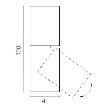 Настенно-потолочный светодиодный светильник 5W 3000-6000K 227008 никель Volta CCT Lightstar