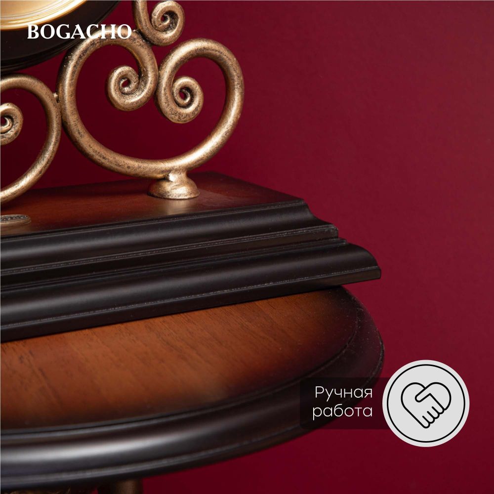 Часы настольные Аделаида Бронза