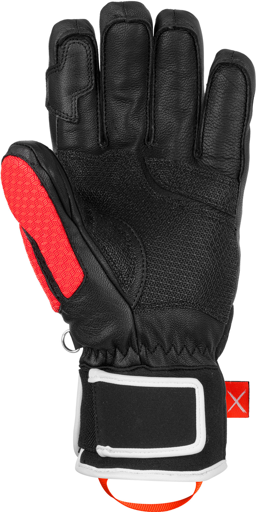 REUSCH перчатки горнолыжные 6011115_7810  Worldcup Warrior SC Black/White/Fluo Red